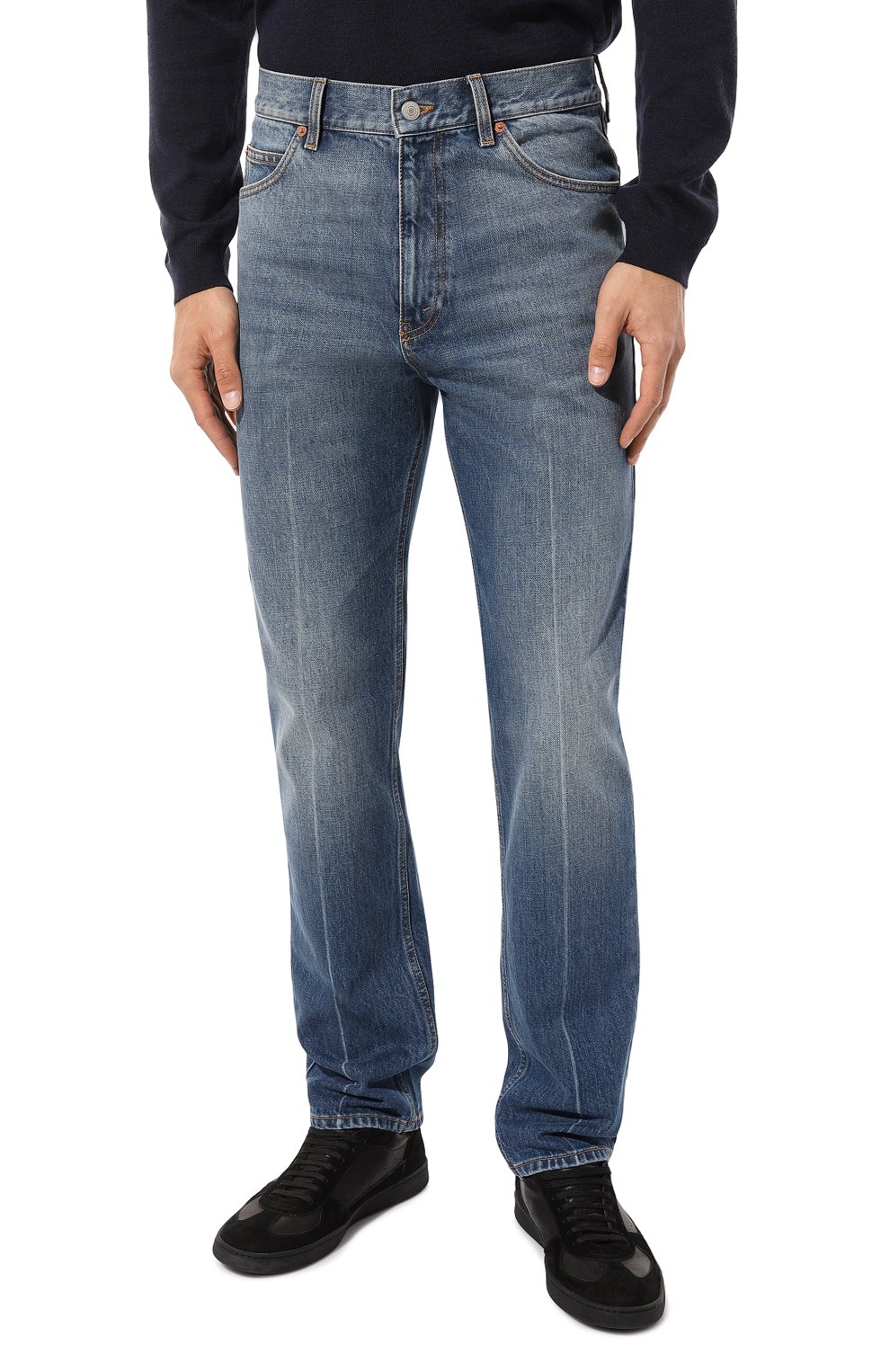 Джинсы GUCCI синего цвета по цене 84960 руб., арт. 623953 XDA4M, фото 3 Джинсы GUCCI, арт. 623953 XDA4M, фото 3