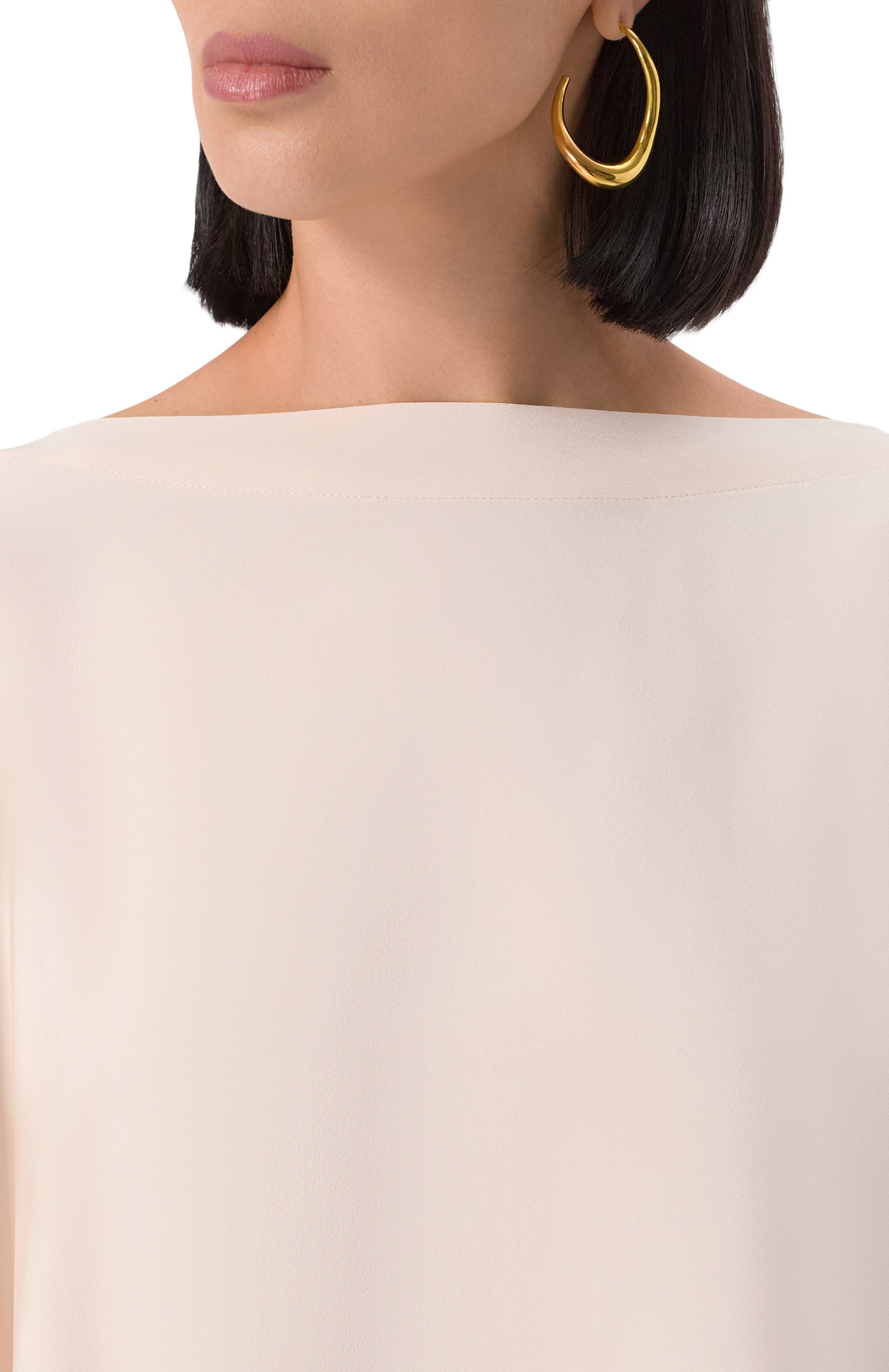 Шелковое пончо KITON, арт. D59611K0977A22, фото 5