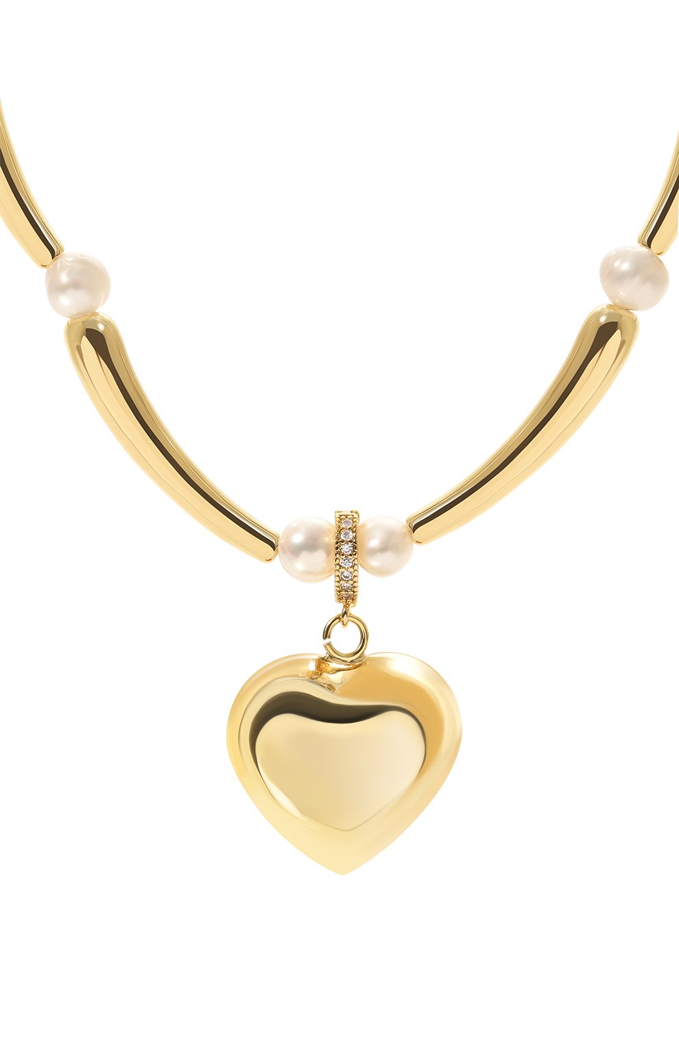 Колье BLUEJAY золотого цвета по цене 19800 руб., арт. BJ-BBH, фото 3 Колье BLUEJAY, арт. BJ-BBH, фото 3