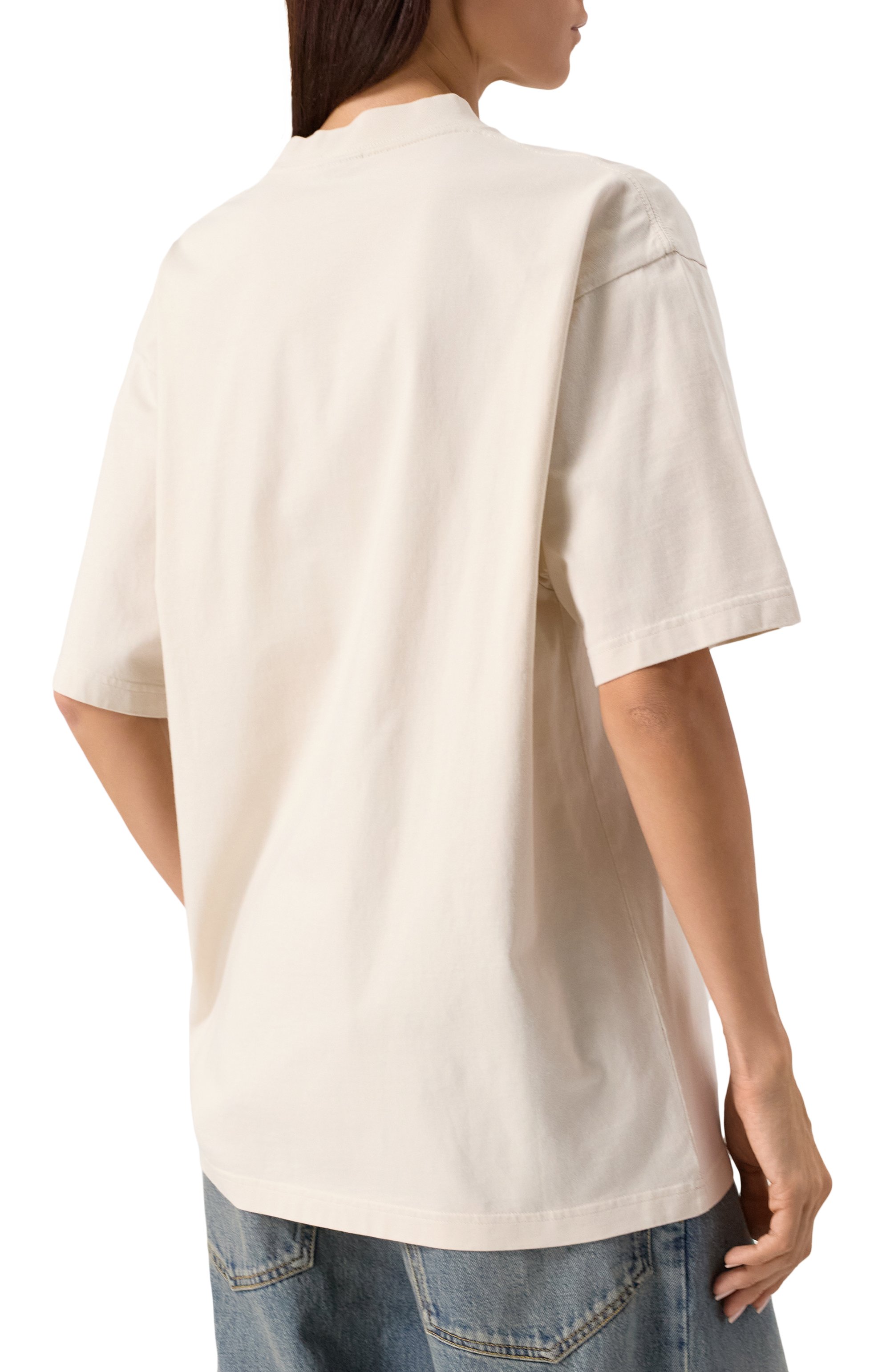 Хлопковая футболка BALENCIAGA, арт. 764235/TQVS8, фото 4