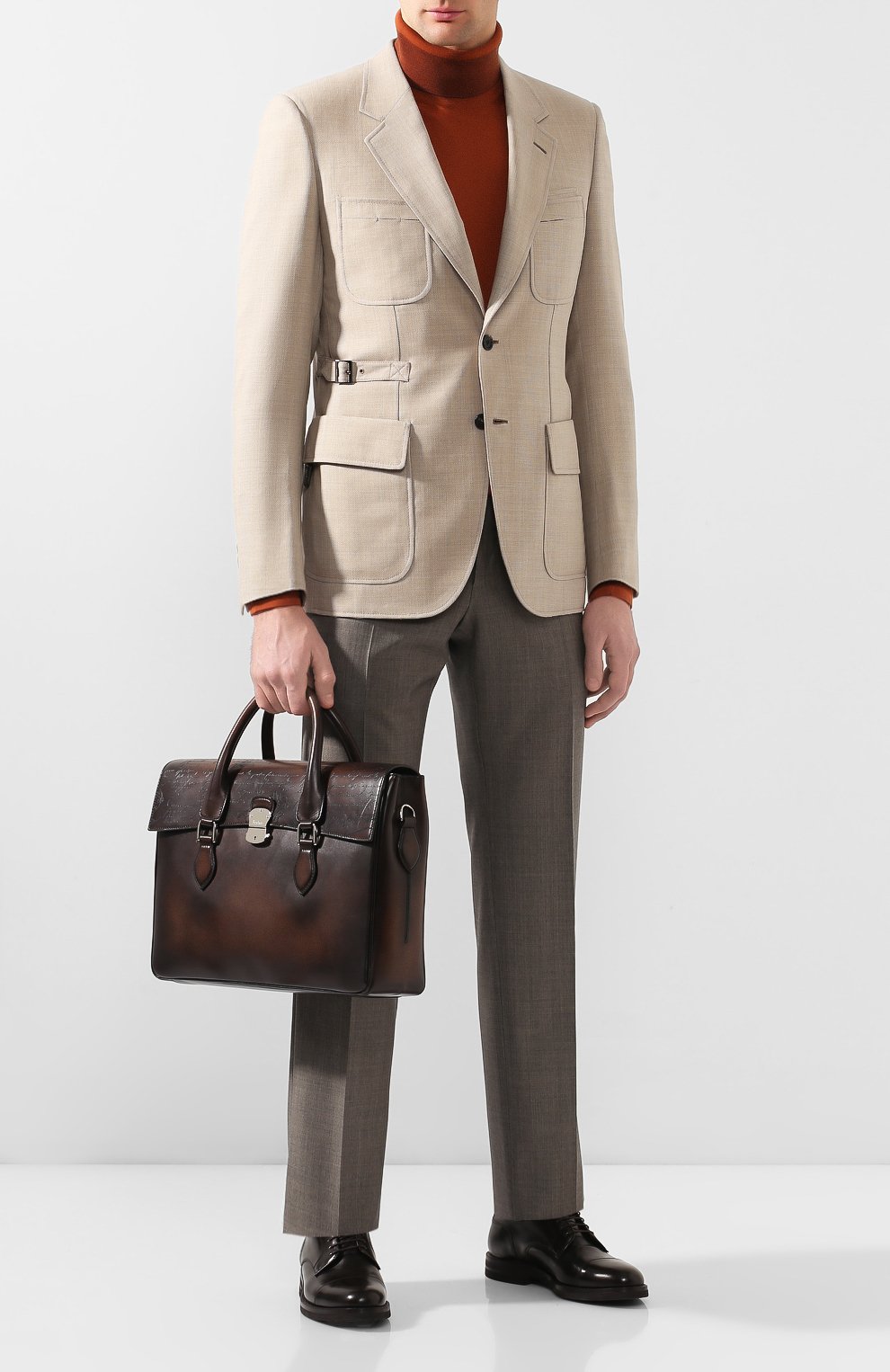 Кожаный портфель BERLUTI, арт. M124253, фото 2