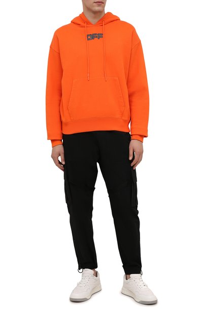 Хлопковое худи OFF-WHITE, арт. 0MBB037F21FLE002, фото 2