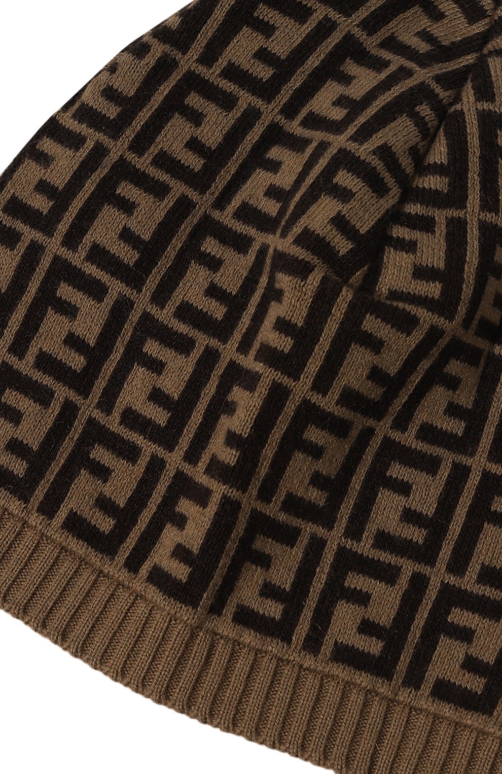 Шапка из хлопка и кашемира FENDI, арт. BUP025/A3TE, фото 3