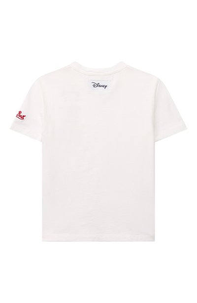 Хлопковая футболка MC2 SAINT BARTH белого цвета по цене 8865 руб., арт. STBK C0NN0R JR/C0NR002/00026C, фото 2 Хлопковая футболка MC2 SAINT BARTH, арт. STBK C0NN0R JR/C0NR002/00026C, фото 2