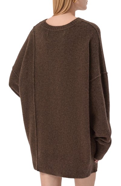 Платье из кашемира и шелка ISABEL BENENATO, арт. DK919F25, фото 4