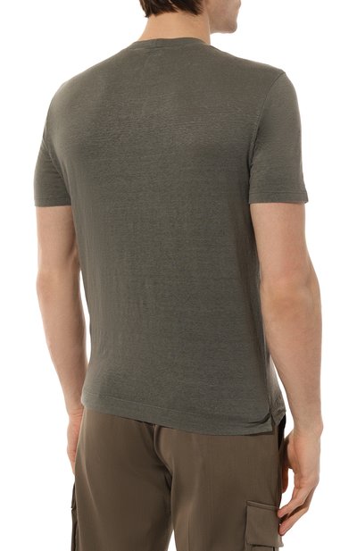 Льняная футболка FEDELI, арт. 6UED0151, фото 4