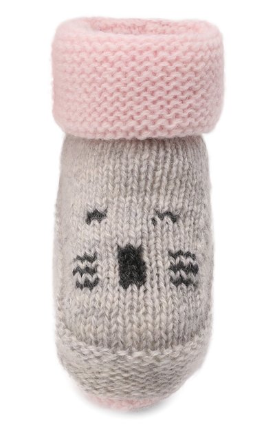 Шерстяные пинетки BABY T, арт. 21AI153SA, фото 4