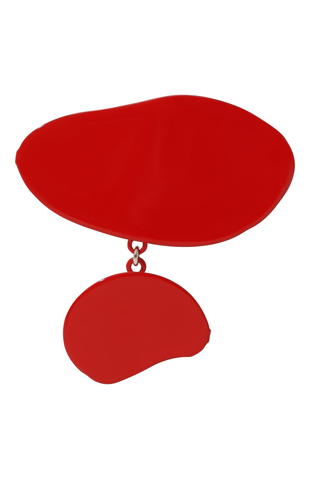 Брошь JIL SANDER красного цвета по цене 59950 руб., арт. J11VK0037 P4880, фото 1 Брошь JIL SANDER, арт. J11VK0037 P4880, фото 1