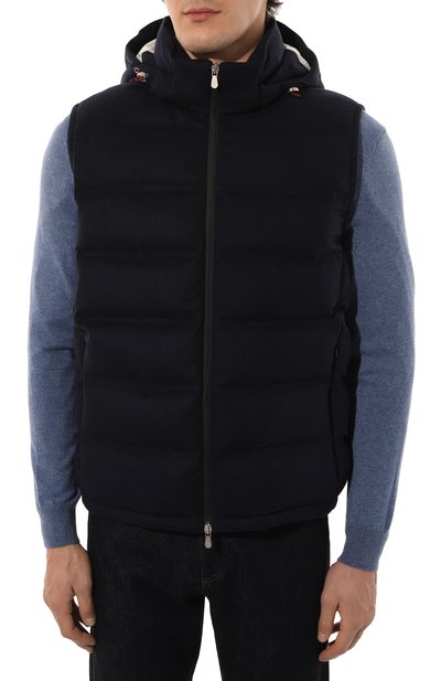 Пуховый жилет BRUNELLO CUCINELLI, арт. MQ4631608, фото 3