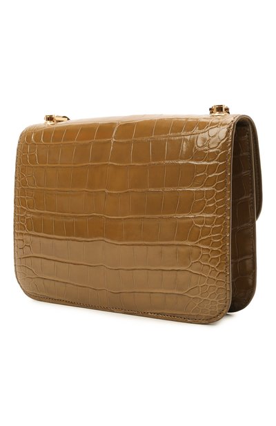 Сумка carre из кожи аллигатора SAINT LAURENT, арт. 633214/E5V0K/AMIS, фото 4