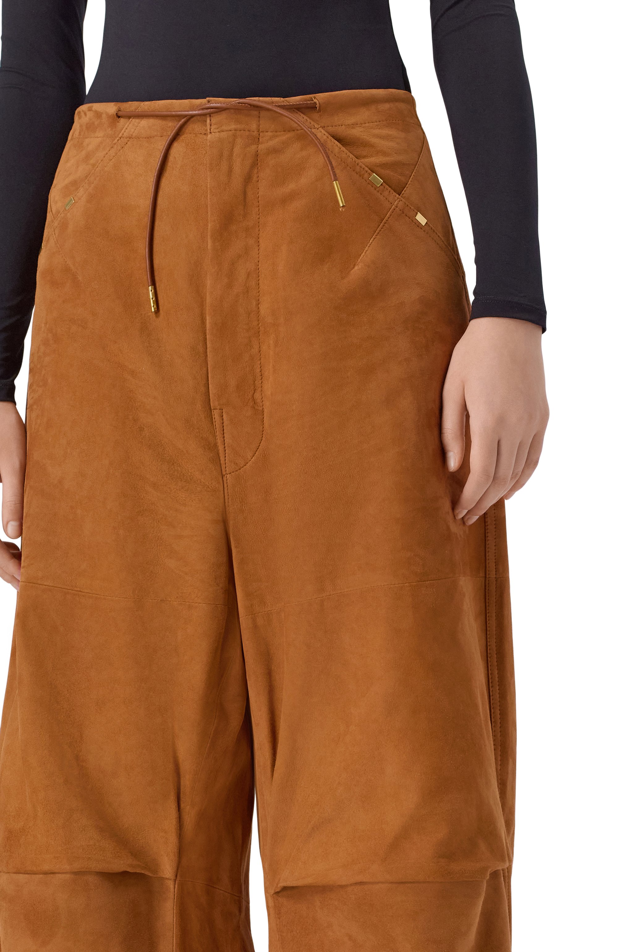 Замшевые брюки DARKPARK, арт. RWTR02/LTS02, фото 5