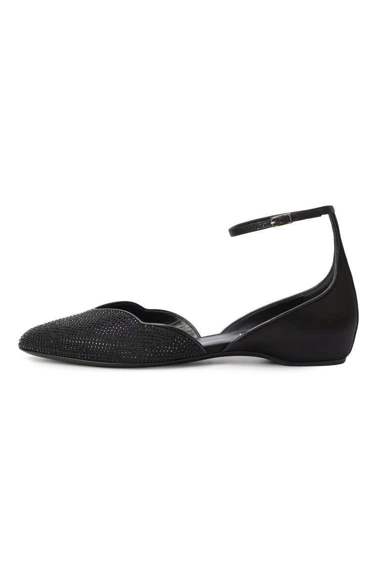 Текстильные балетки GIORGIO ARMANI, арт. GW001821/AF18807, фото 1