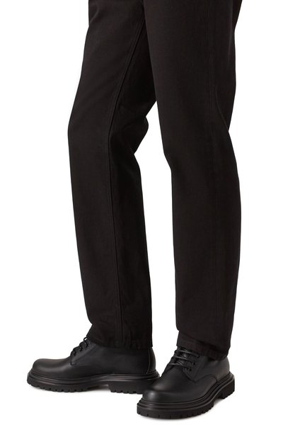 Кожаные ботинки DOLCE & GABBANA, арт. A60613/A6H47, фото 3