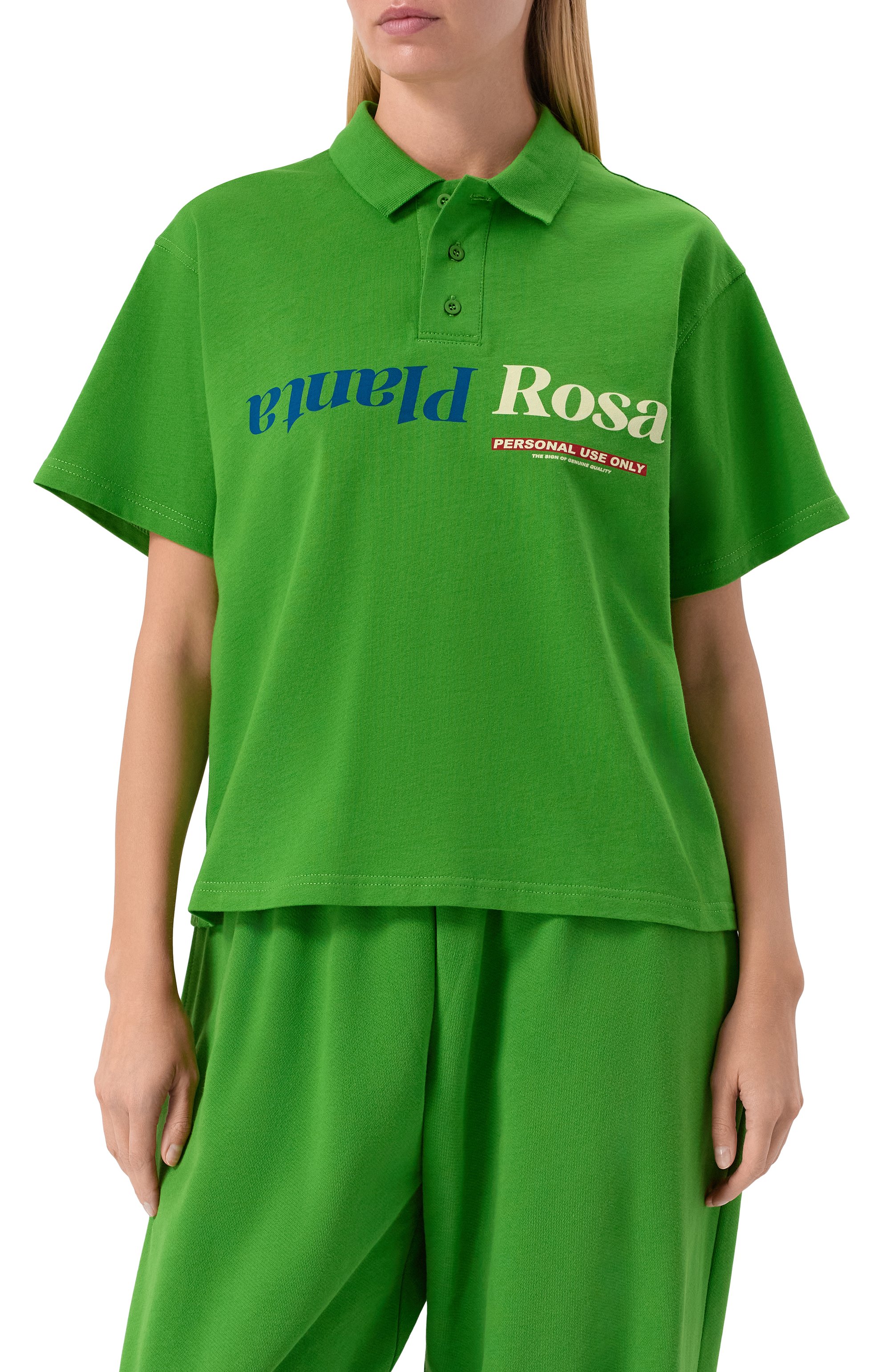 Хлопковое поло PLANTA ROSA, арт. PR/POLO/PERSONAL/220, фото 6