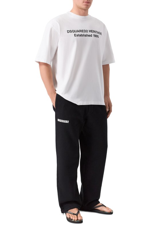 Шлепанцы Dsquared2 FFM0001/17208755 Чёрный  FFM0001/17208755 Фото 2