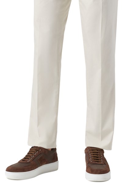 Комбинированные кеды CORNELIANI, арт. 25TM70-2520911, фото 3