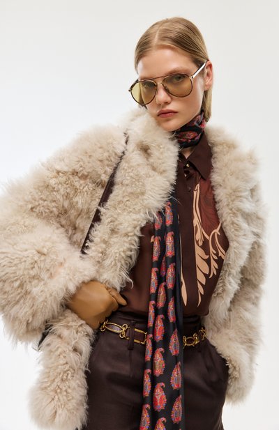 Шелковый платок VALENTINO, арт. 7W2EK001/QLK, фото 5