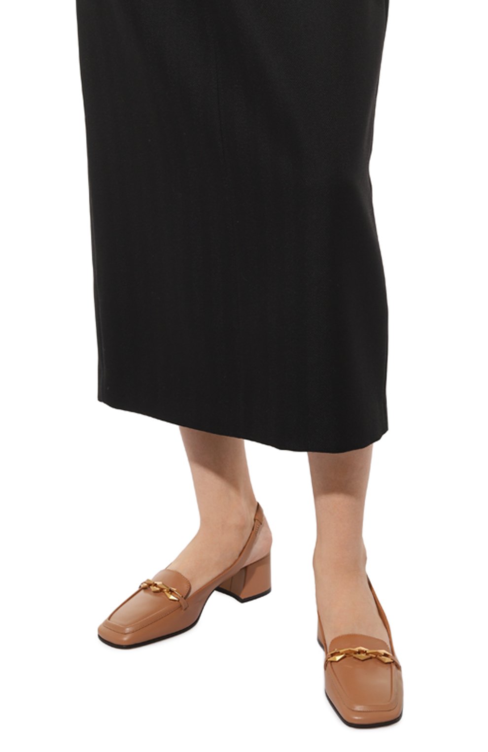 Кожаные туфли diamond tilda JIMMY CHOO коричневого цвета по цене 76900 руб., арт. DIAM0ND TILDA SB 45/CLF, фото 3 Кожаные туфли diamond tilda JIMMY CHOO, арт. DIAM0ND TILDA SB 45/CLF, фото 3