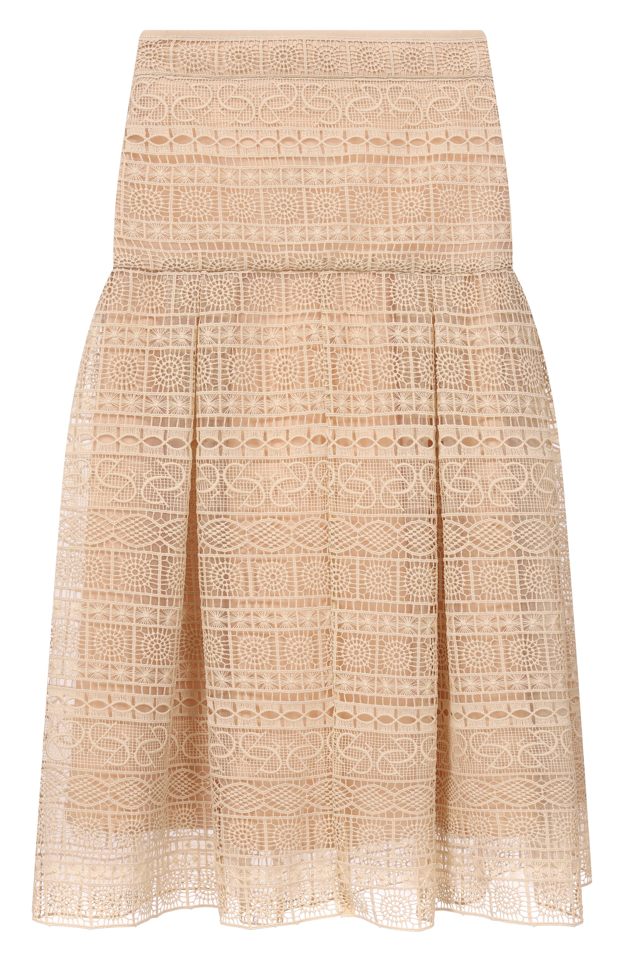 Хлопковая юбка ELIE SAAB JUNIOR, арт. EFG0037 MX/TS1124_001, фото 2