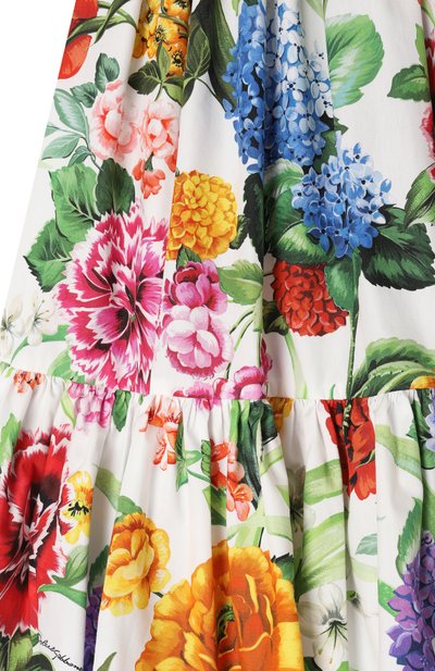 Хлопковая юбка DOLCE & GABBANA, арт. L55I53/HS5S5/2-6, фото 3