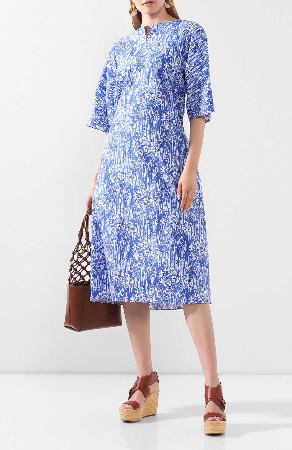 Кожаные босоножки lauren CHLOÉ, арт. CHC19A19391, фото 2