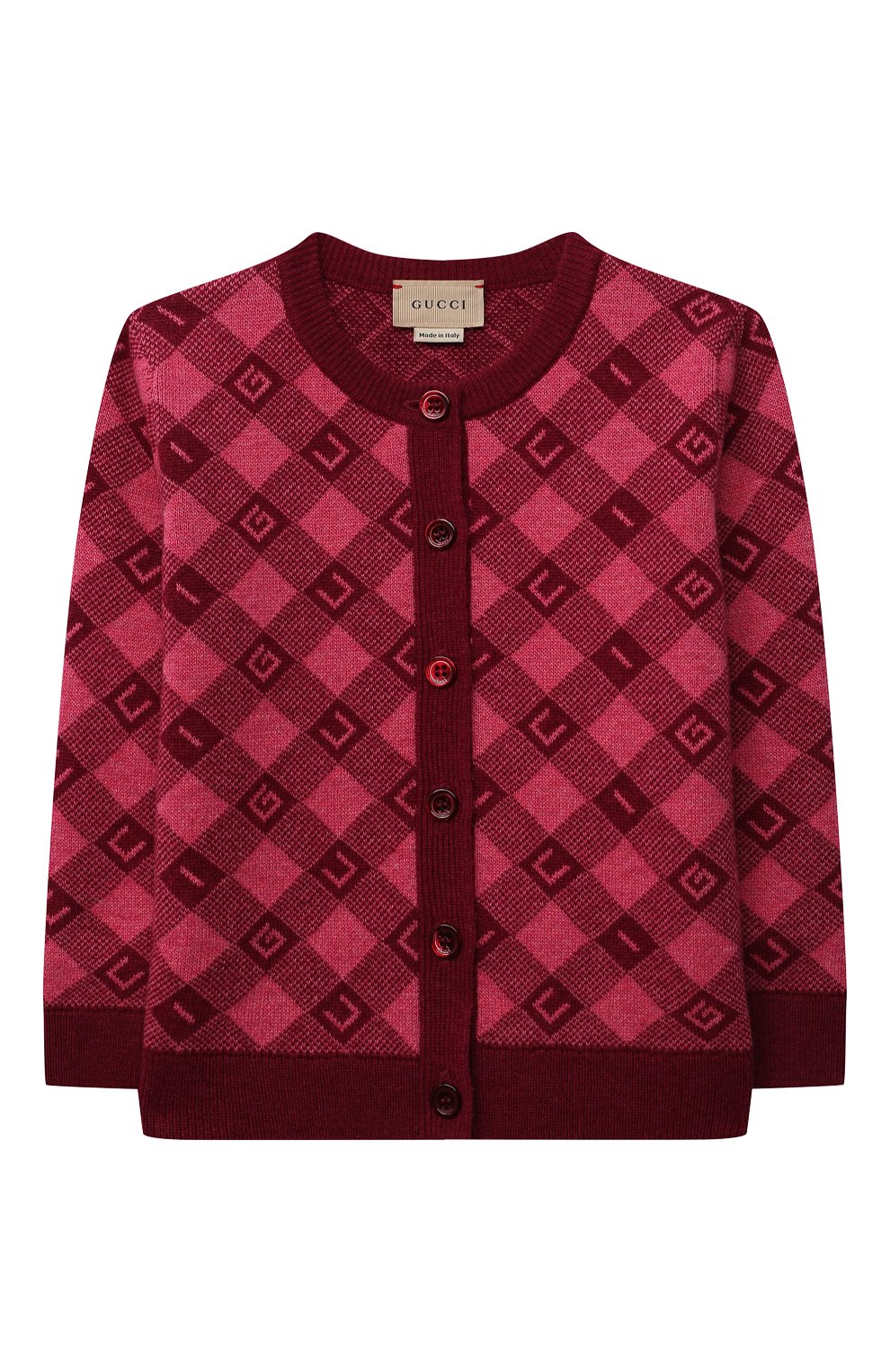 Шерстяной кардиган GUCCI, арт. 657380/XKBXM, фото 1