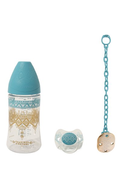 Набор из бутылочки и пустышки SUAVINEX, арт. 3800713 голуб, фото 1