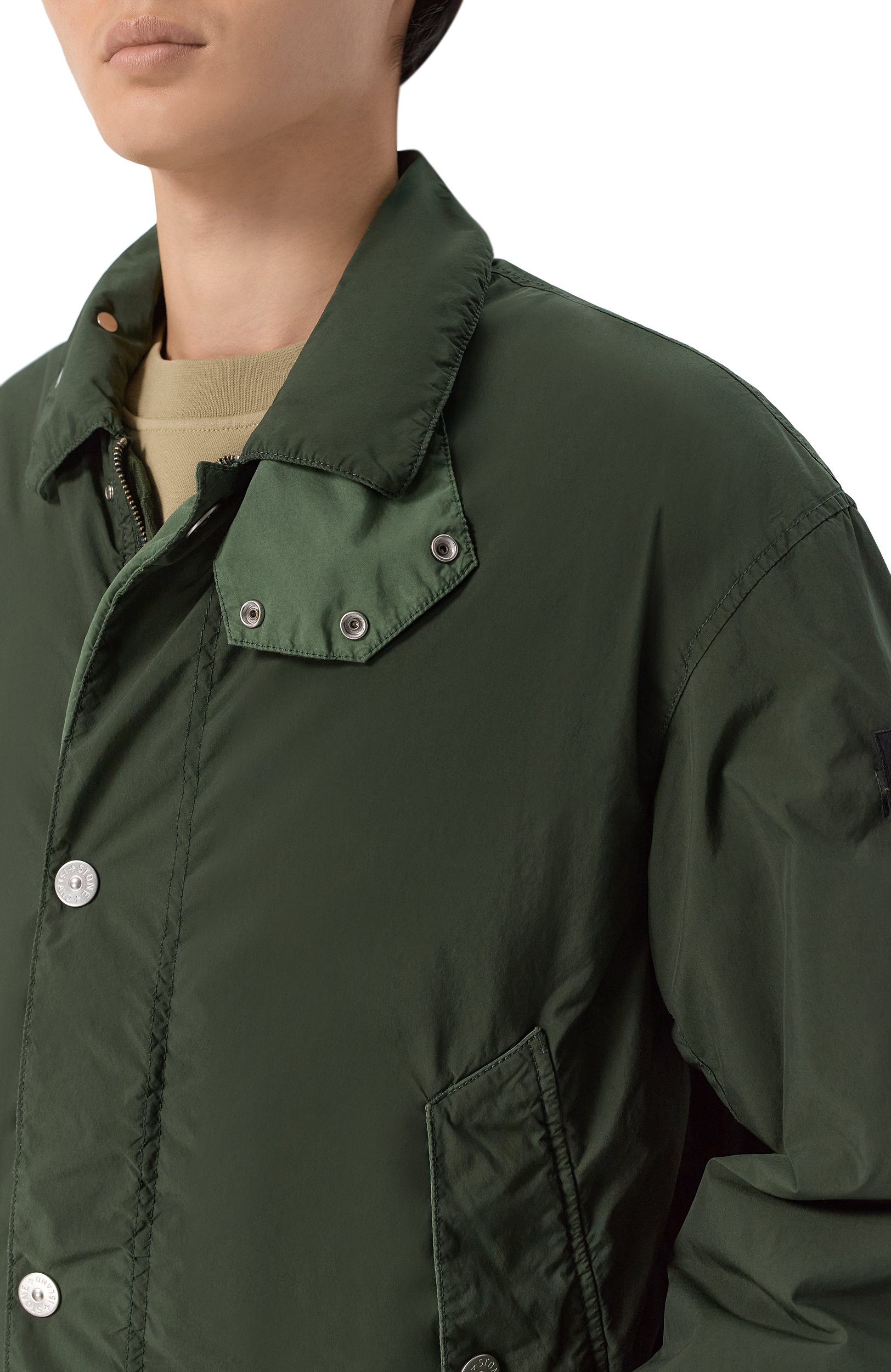 Куртка STONE ISLAND зеленого цвета по цене 132000 руб., арт. K2S15Q100015/S0042, фото 5 Куртка STONE ISLAND, арт. K2S15Q100015/S0042, фото 5