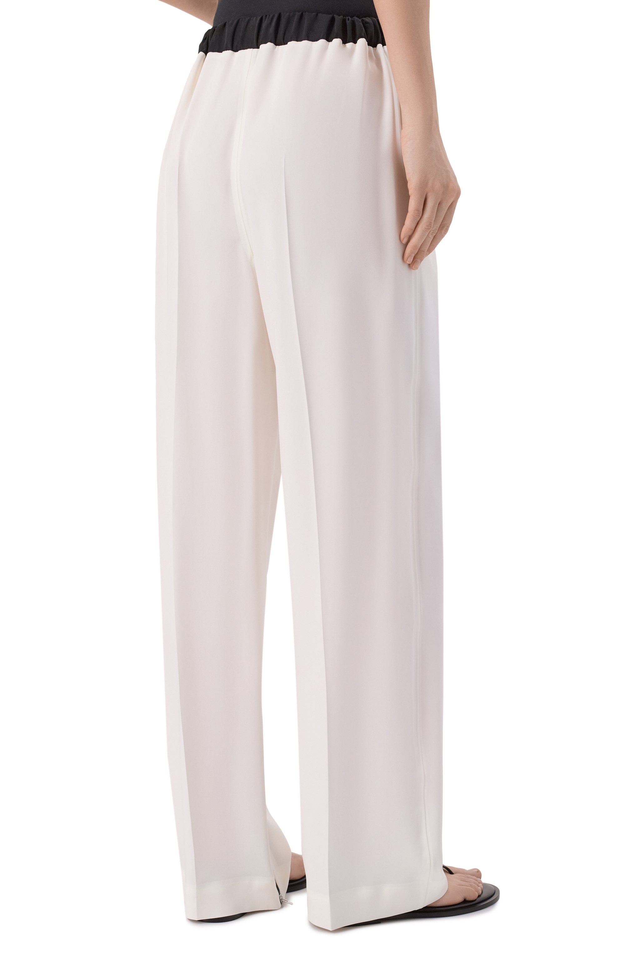 Шелковые брюки KITON, арт. D61105K0942H, фото 4