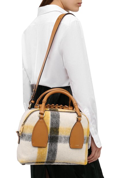 Сумка daria medium CHLOÉ коричневого цвета по цене 248000 руб., арт. CHC20AS360D17, фото 5 Сумка daria medium CHLOÉ, арт. CHC20AS360D17, фото 5