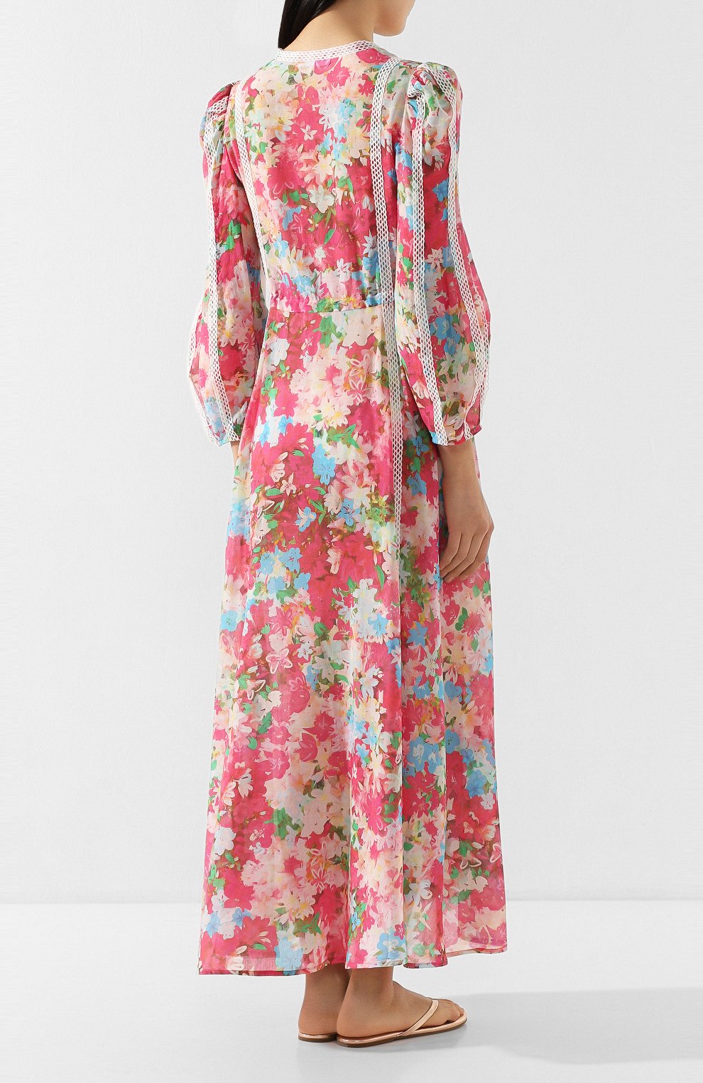 Платье из смеси хлопка и шелка A MERE CO, арт. AMC/SS2010A, фото 4