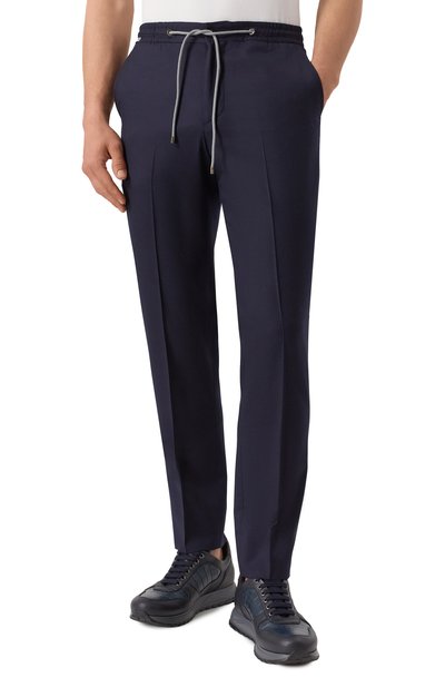 Шерстяные брюки CORNELIANI, арт. 264L25-2618111, фото 3