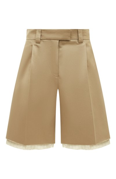 Женские хлопковые шорты MIU MIU, арт. MP1570-1UPX-F0065