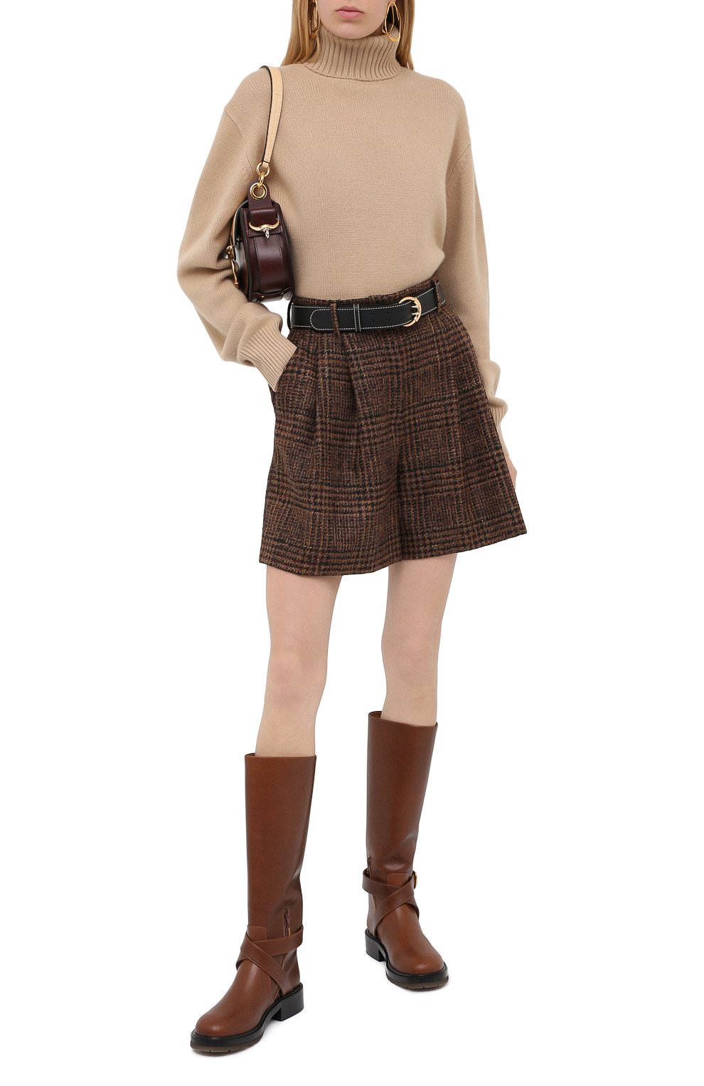 Шерстяные шорты DOLCE & GABBANA, арт. FTBWMT/FQMH8, фото 2