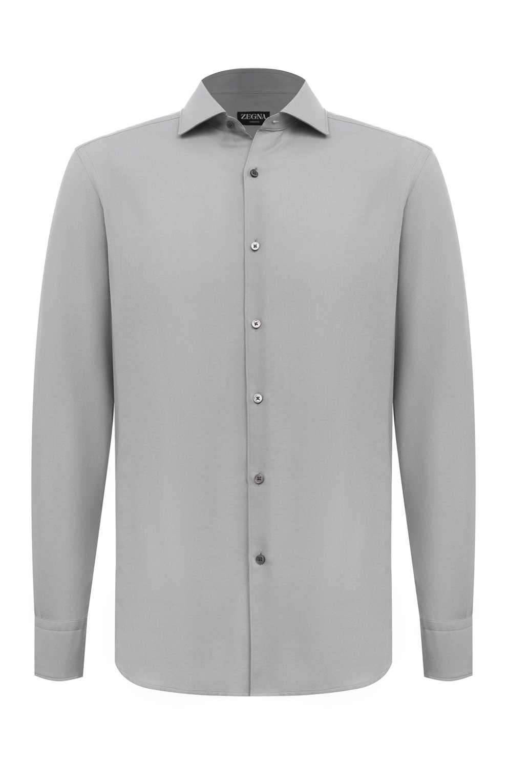 Сорочка из хлопка и кашемира ZEGNA, арт. UCX44A6/SRF5, фото 1