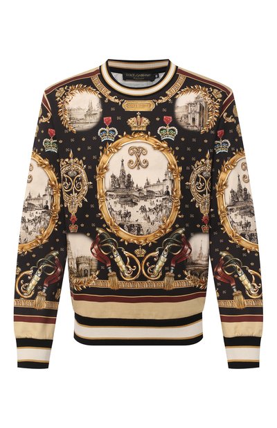 Хлопковый свитшот DOLCE & GABBANA, арт. I9493M/HI7E8, фото 1