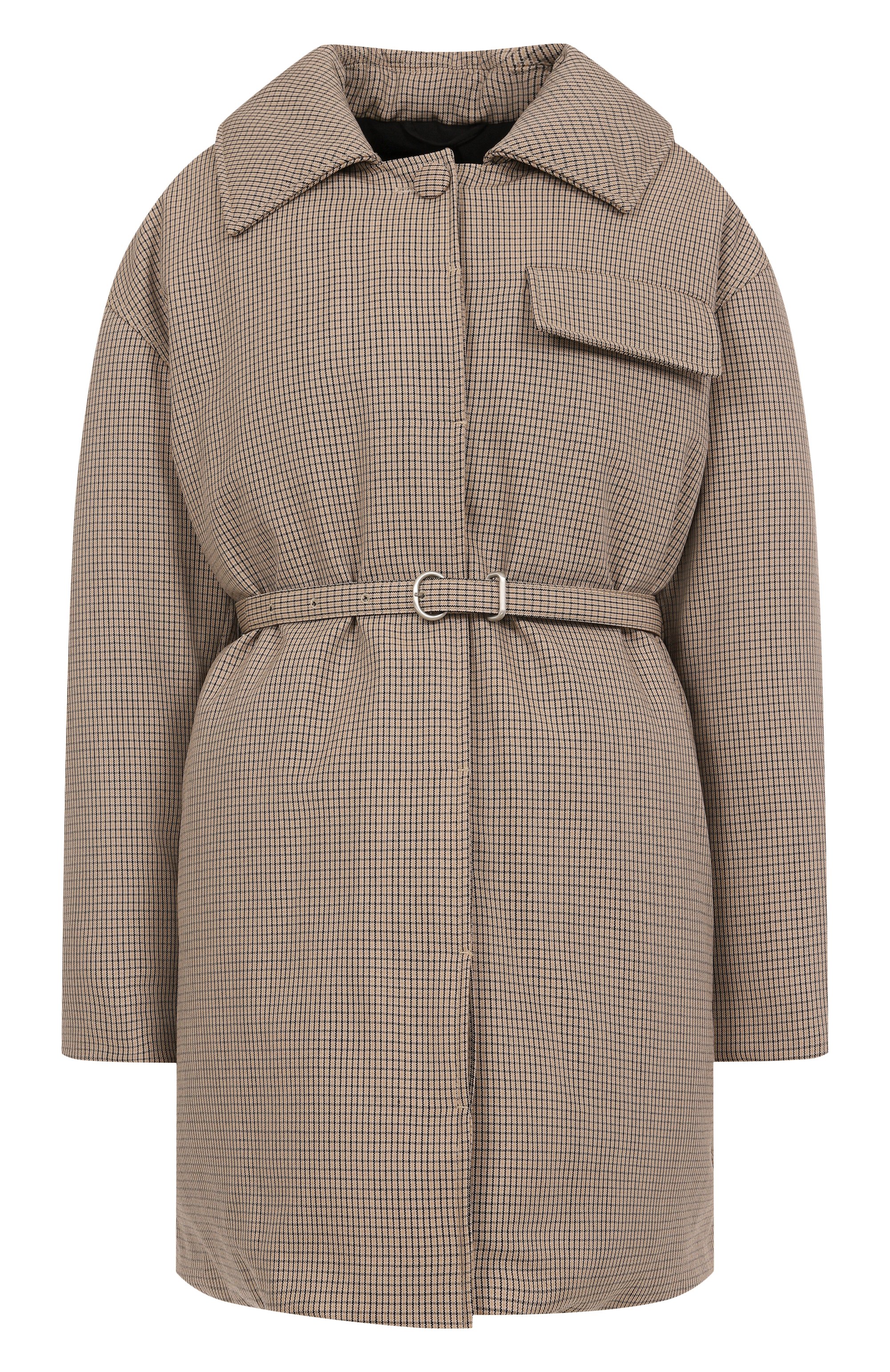 Пуховик JIL SANDER бежевого цвета по цене 351500 руб., арт. J02AF0120-J40188, фото 1 Пуховик JIL SANDER, арт. J02AF0120-J40188, фото 1