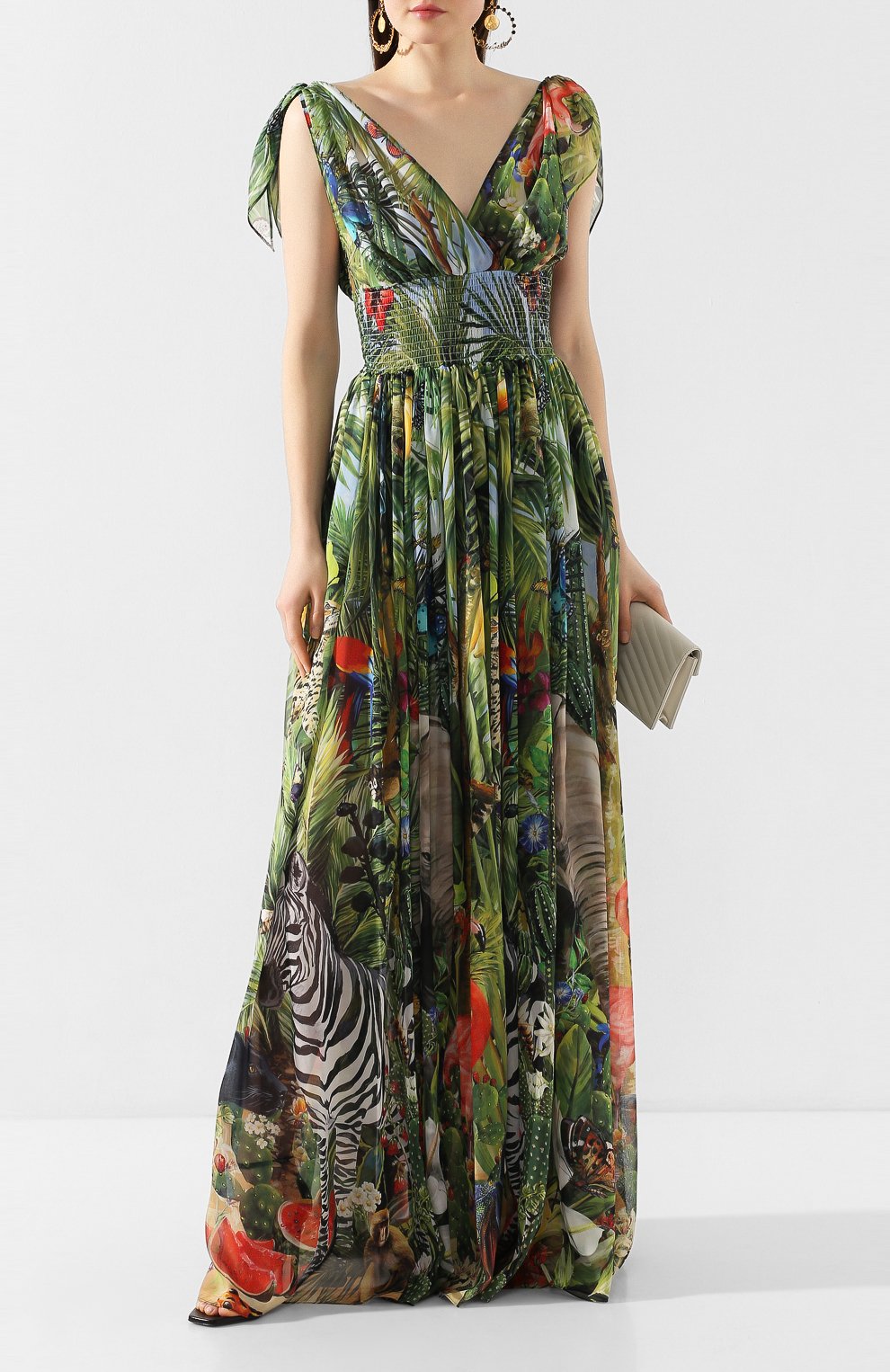 Шелковое платье DOLCE & GABBANA, арт. F6J1PT/FI1U0, фото 2