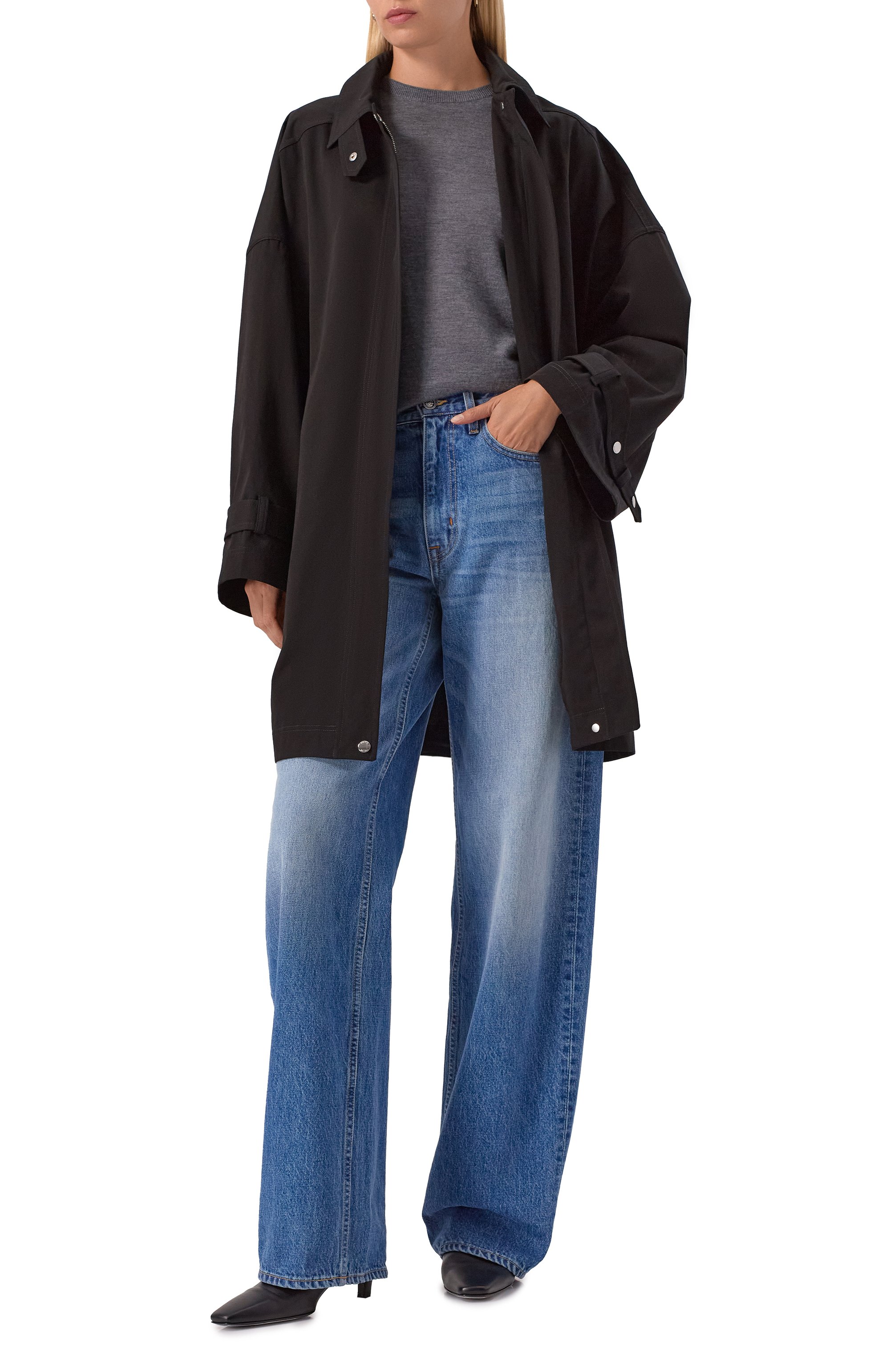 Хлопковый плащ TOTEME, арт. 253-WR00220-FB0490, фото 2