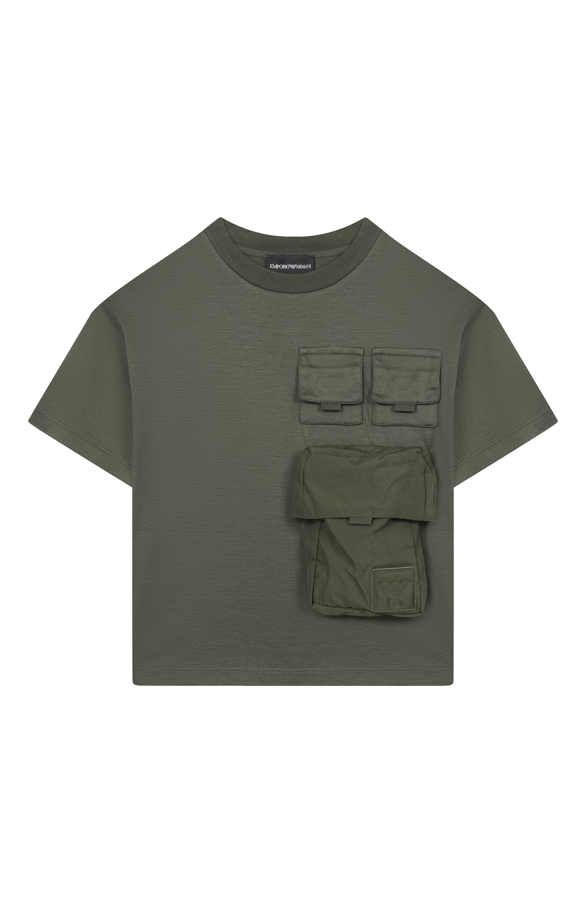 Хлопковая футболка EMPORIO ARMANI, арт. EB000944/AF10127, фото 1