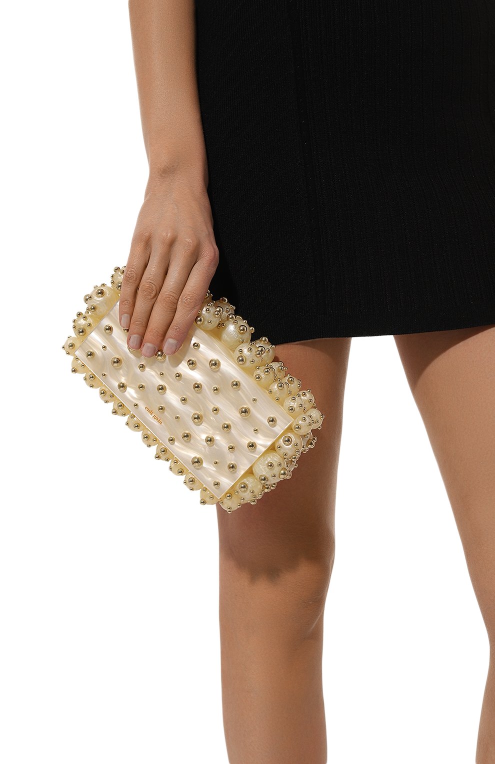 Клатч eos CULT GAIA, арт. CL1140 IV0RY/SHINY BRASS, фото 2