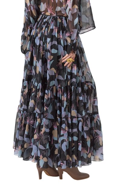 Шелковая юбка CHLOÉ, арт. CHC25SJU50343, фото 4