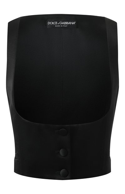 Женский атласный жилет DOLCE & GABBANA, арт. F792ET/FU1KM