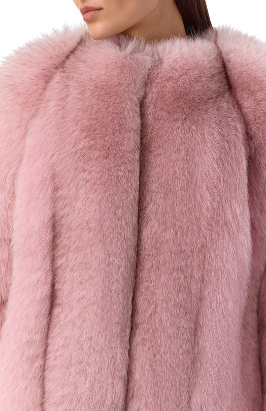 Шуба из песца Русский мех 13. 1 AI Розовый  13. 1 AI Фото 5