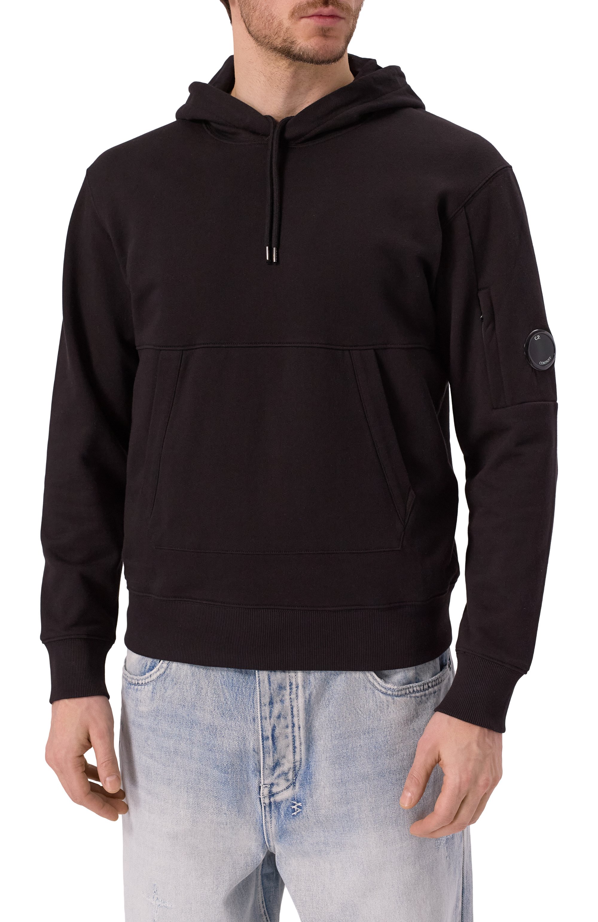 Хлопковое худи C.P. COMPANY, арт. 18CMSS024A005086W, фото 3