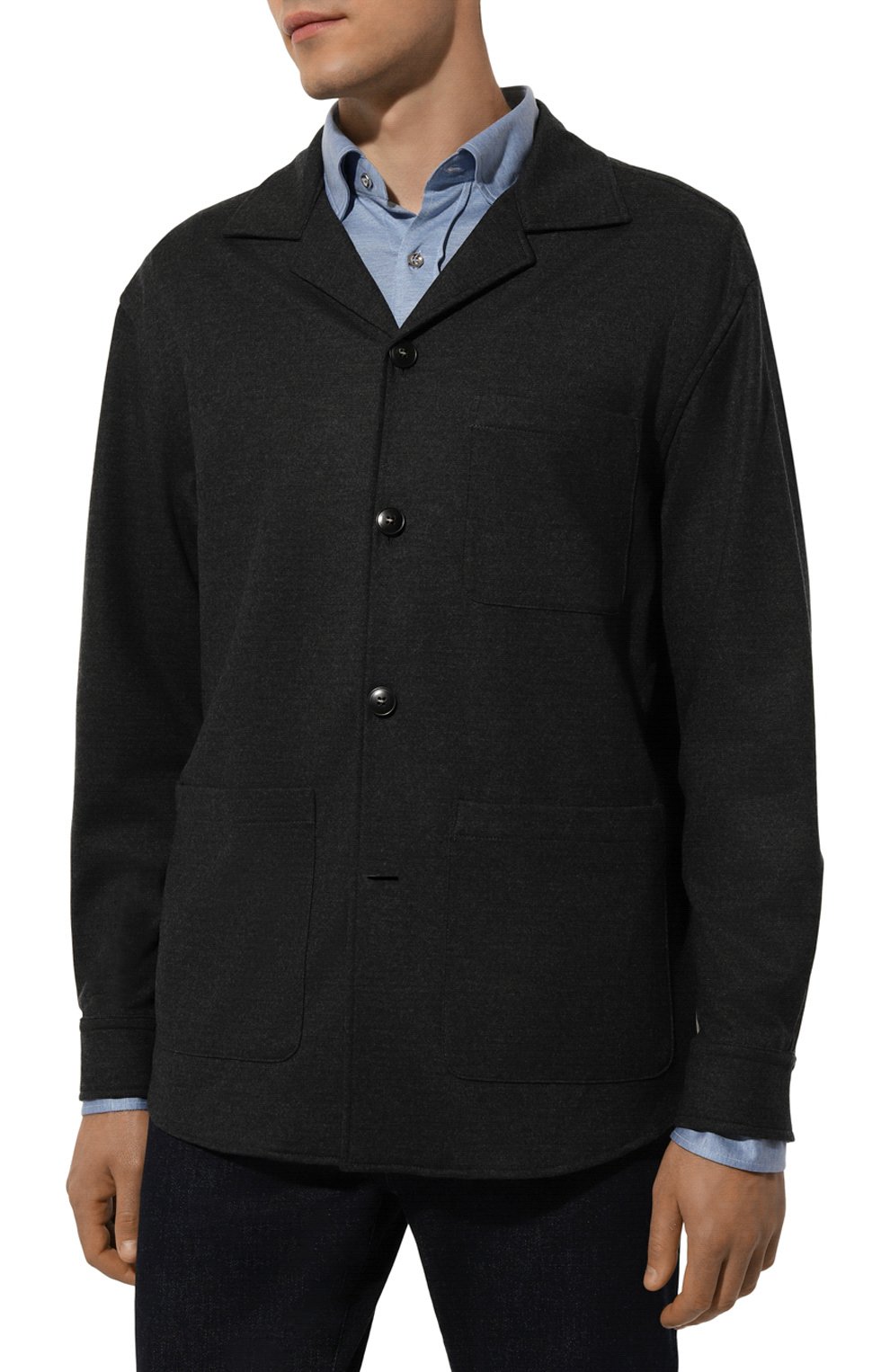 Шерстяной пиджак CANALI, арт. J31014/JJ03062, фото 4