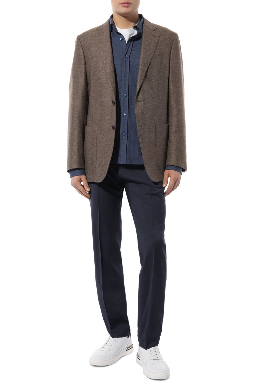 Шерстяные брюки STEFANO RICCI, арт. M1T3300103/W0011P, фото 2