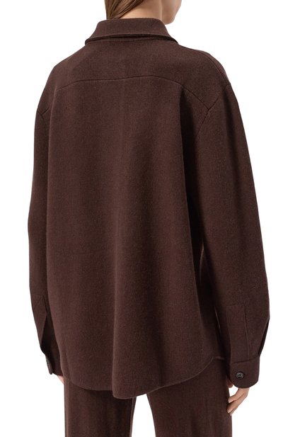 Рубашка из шерсти и кашемира ALLUDE, арт. 255/17615, фото 4