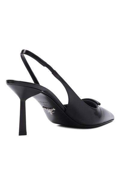 Лакированные туфли PRADA черного цвета по цене 130500 руб., арт. 1I901M/055, фото 5 Лакированные туфли PRADA, арт. 1I901M/055, фото 5