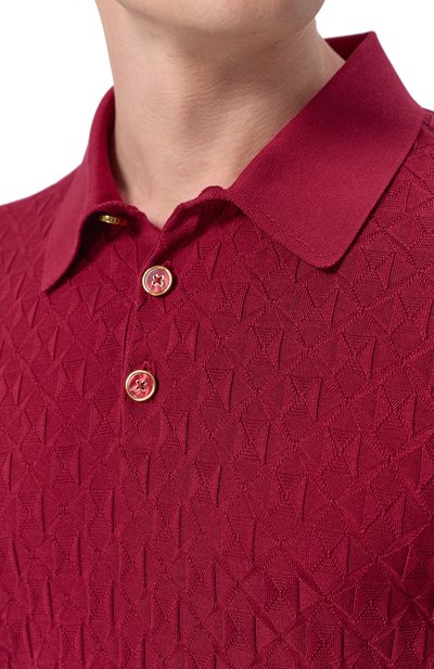 Шелковое поло DOLCE & GABBANA, арт. GXZ25Z/JBS0E, фото 5